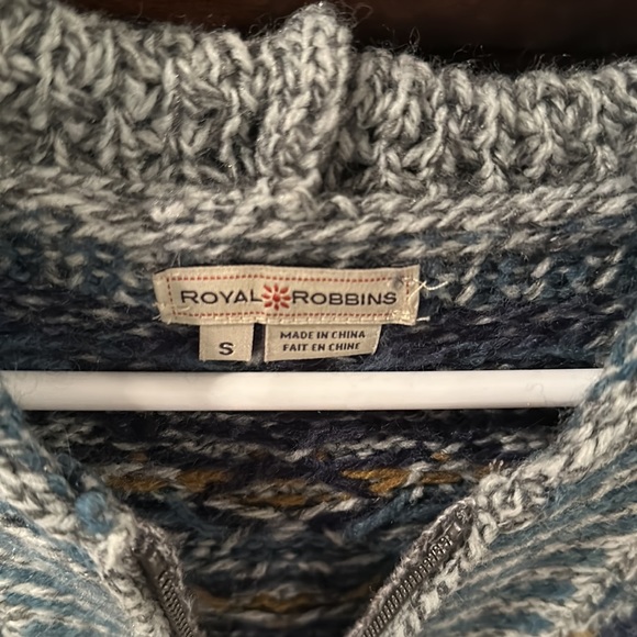 Royal Robins wool blend jacket / cardigan / sweater - Picture 2 of 3